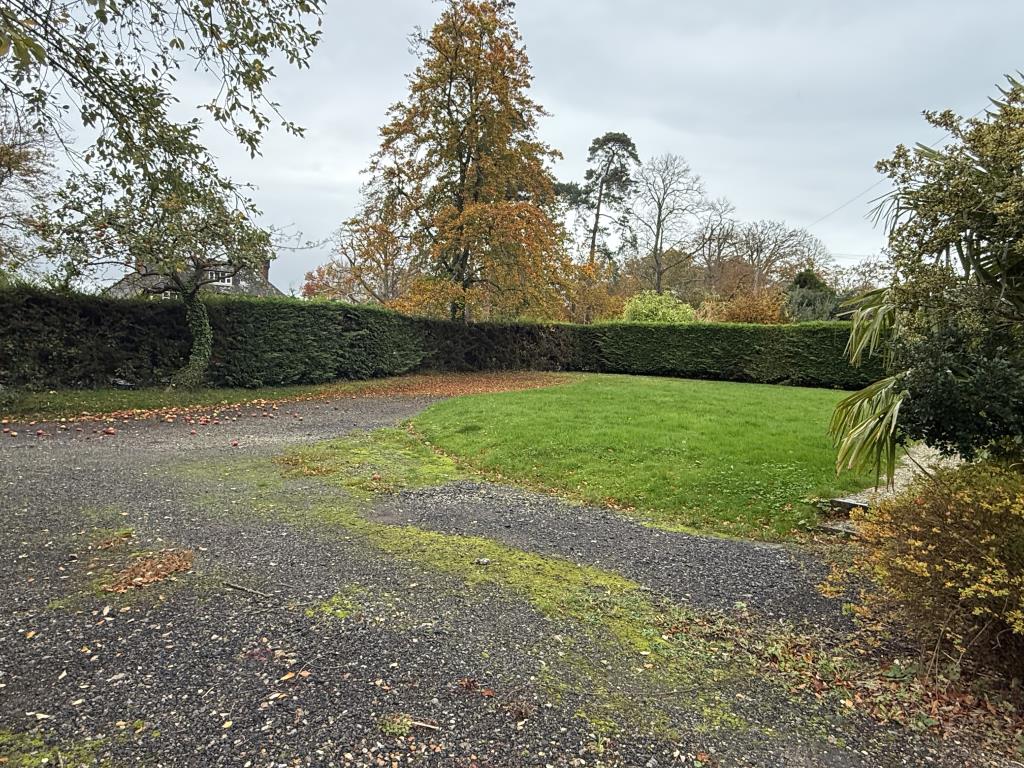 Lot: 11 - HOUSE IN NEED OF IMPROVEMENT - Side Garden of Semi in Wealden Village